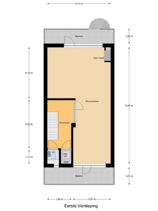 Jan Campertlaan 277, Delft plattegrond-6