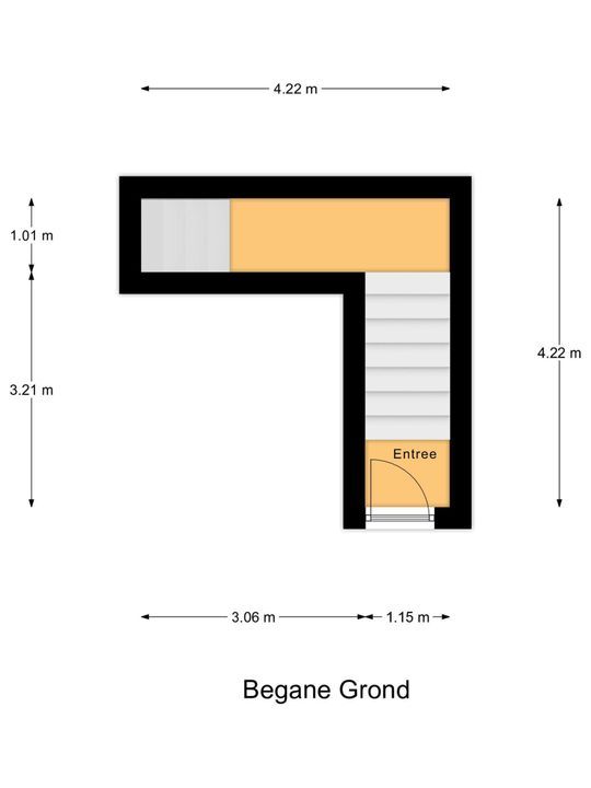 Burgwal 10, Delft plattegrond-0