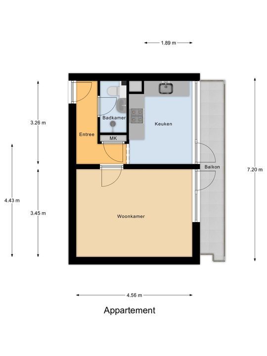 Van Adrichemstraat 189, Delft plattegrond-0