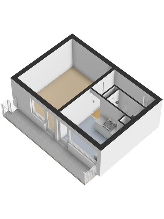 Van Adrichemstraat 189, Delft plattegrond-1