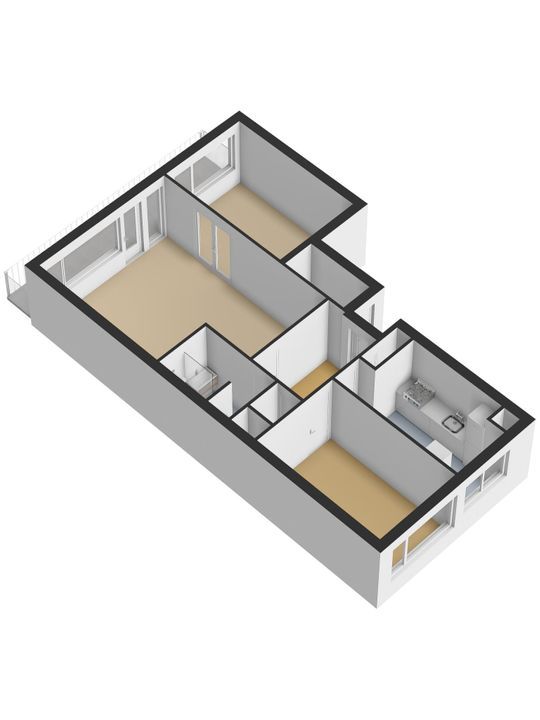 Roland Holstlaan 1209, Delft plattegrond-1