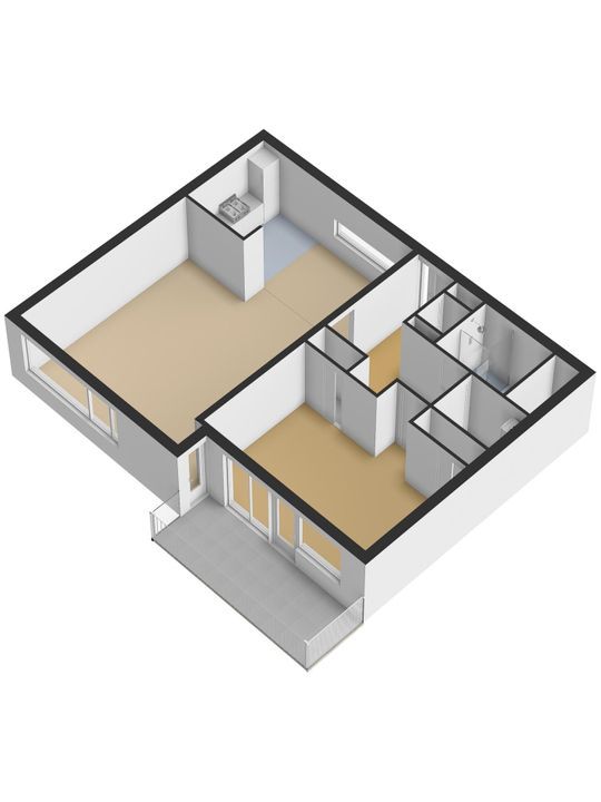 Plein Delftzicht 51, Delft plattegrond-1