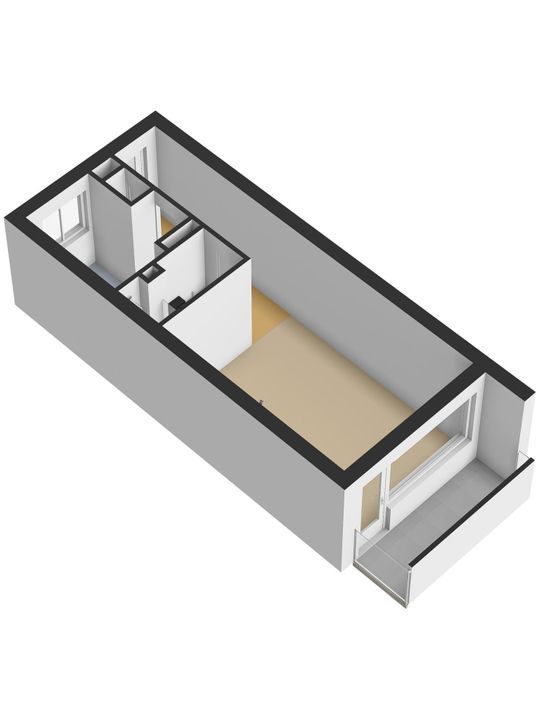 Van Adrichemstraat 185, Delft plattegrond-1