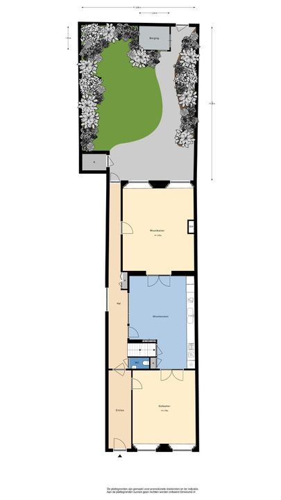 Koornmarkt 71, Delft plattegrond-0