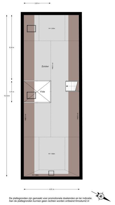 Koornmarkt 71, Delft plattegrond-4