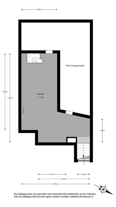 Koornmarkt 71, Delft plattegrond-5