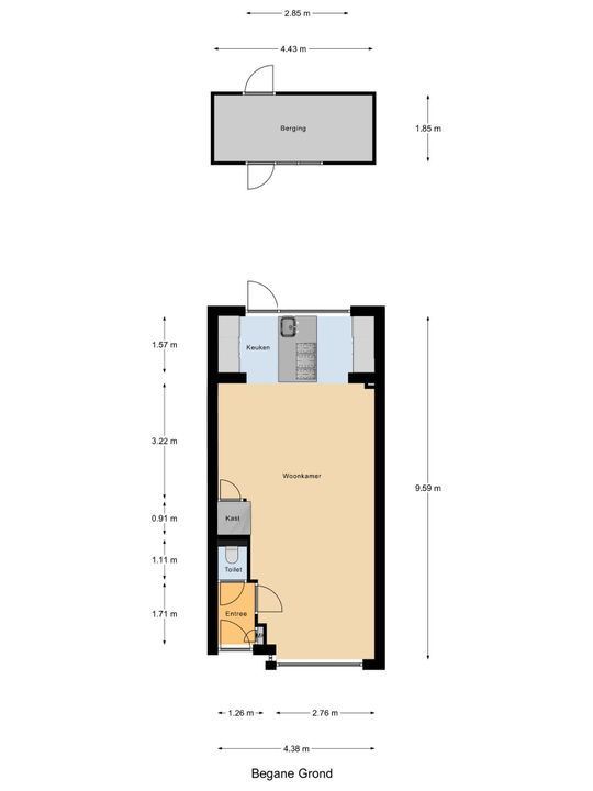 Ambonstraat 7, Delft plattegrond-0