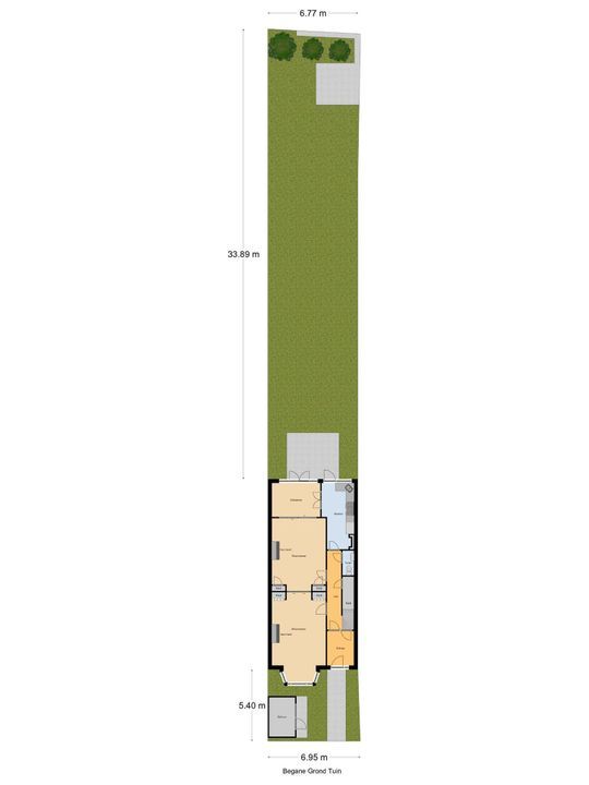 Rotterdamseweg 117, Delft plattegrond-0