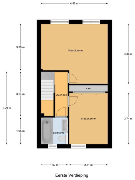 Valkenlaan 23, Delft plattegrond-2