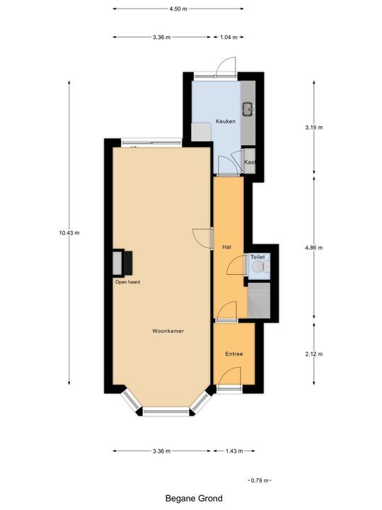 Van Heemstrastraat 4, Delft plattegrond-0