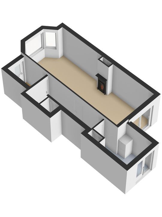 Van Heemstrastraat 4, Delft plattegrond-1