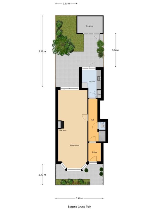 Van Heemstrastraat 4, Delft plattegrond-2