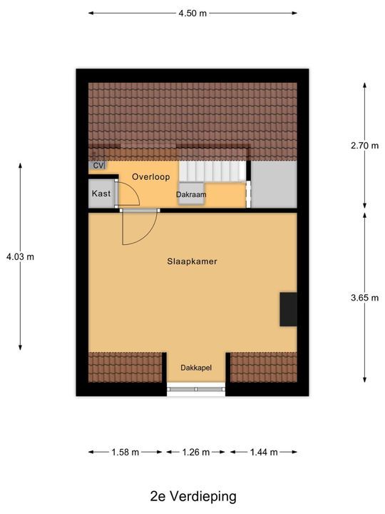 Oostsingel 93, Delft plattegrond-6