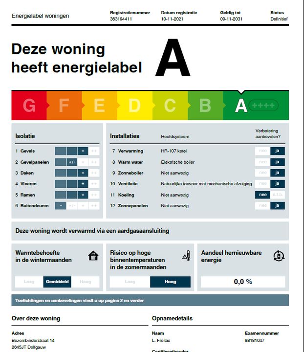 Bezembinderstraat 14, Delfgauw plattegrond-3