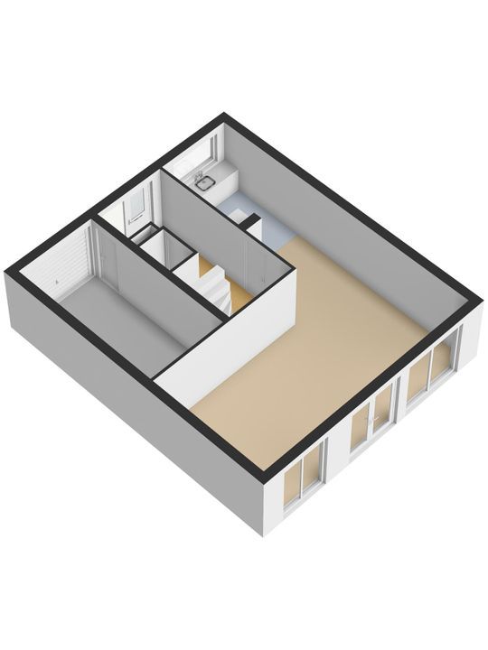 Hoefsmidstraat 21, Delfgauw plattegrond-1