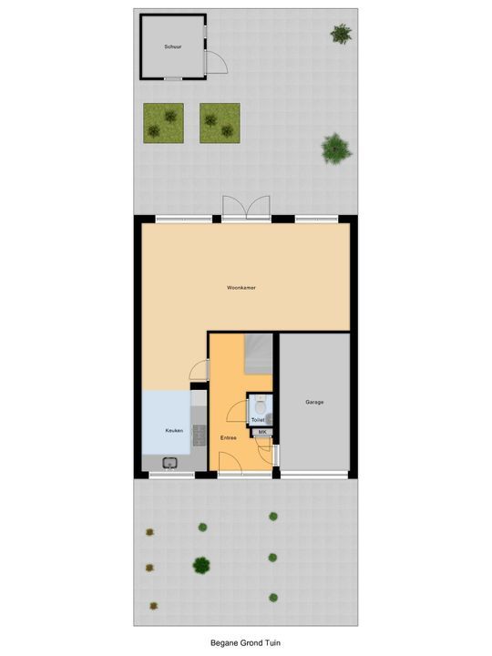 Hoefsmidstraat 21, Delfgauw plattegrond-2