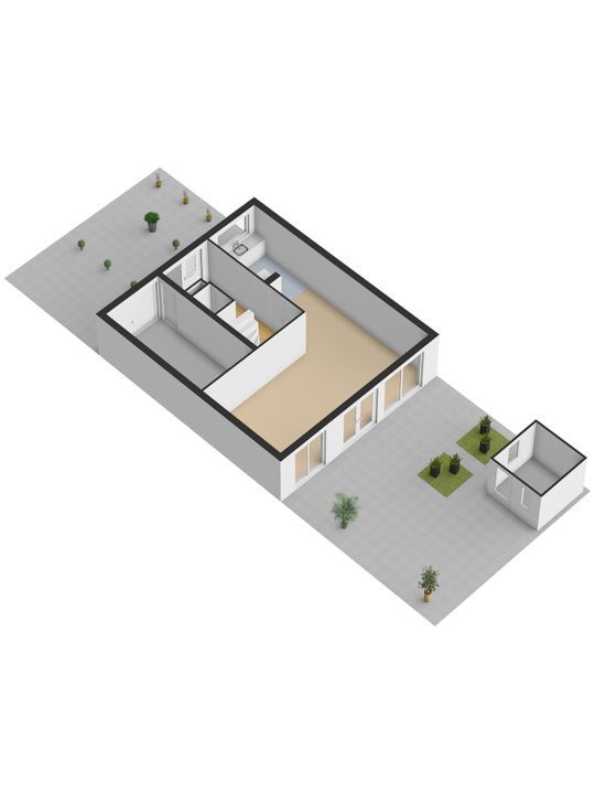 Hoefsmidstraat 21, Delfgauw plattegrond-3