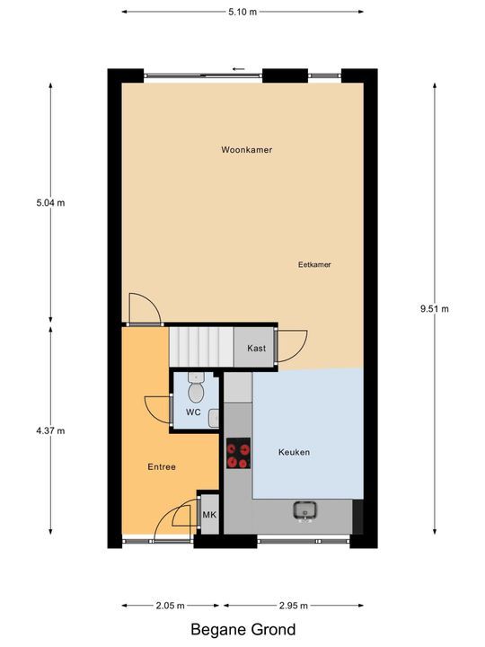 Wethouder Sonneveldhof 32, Delfgauw plattegrond-0