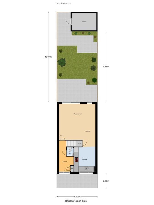 Wethouder Sonneveldhof 32, Delfgauw plattegrond-2