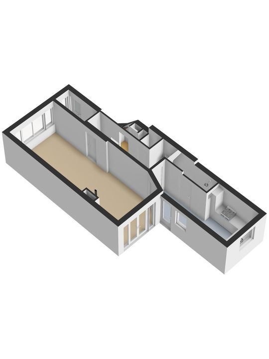 Caspar Fagelstraat 39, Delft plattegrond-1