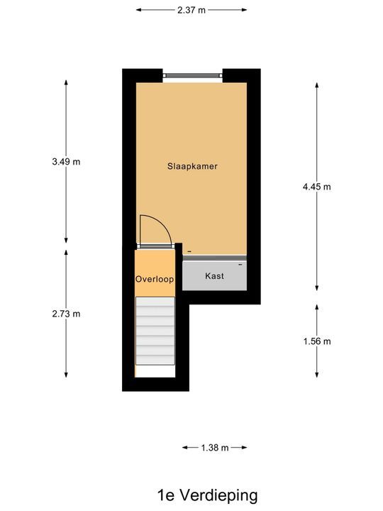 Caspar Fagelstraat 39, Delft plattegrond-4