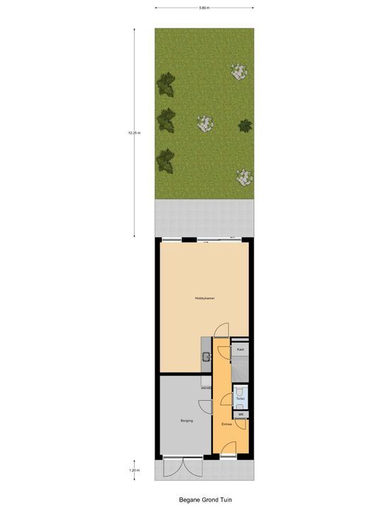 Machteld van Meterenlaan 12, Delft plattegrond-2