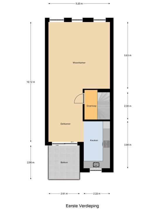 Machteld van Meterenlaan 12, Delft plattegrond-4