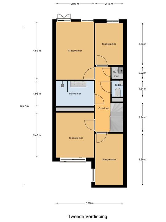 Machteld van Meterenlaan 12, Delft plattegrond-6