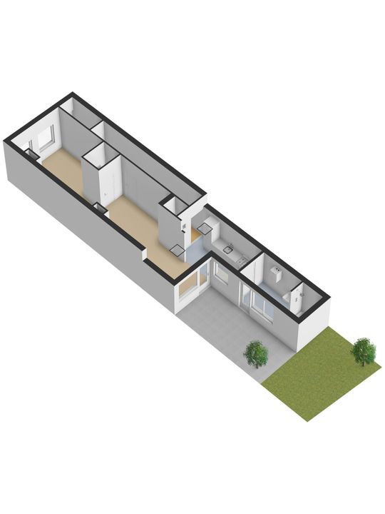 Oostsingel 93, Delft plattegrond-3