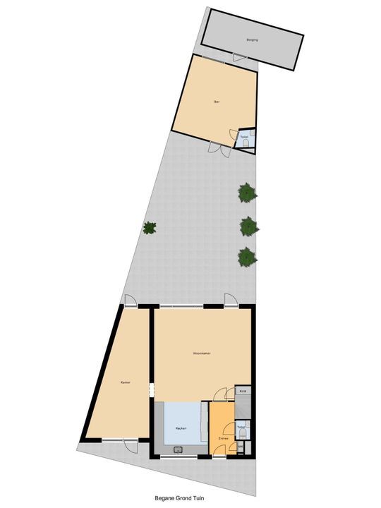 Raad van Europalaan 124, Delft plattegrond-0