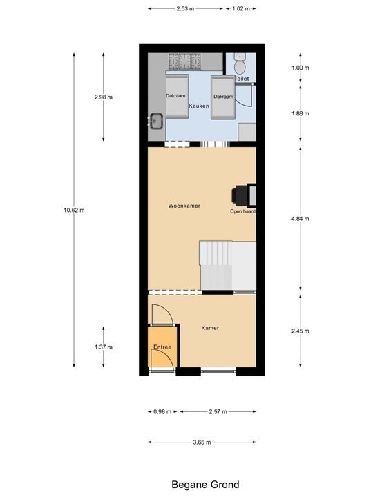 Sint Olofslaan 15, Delft plattegrond-0