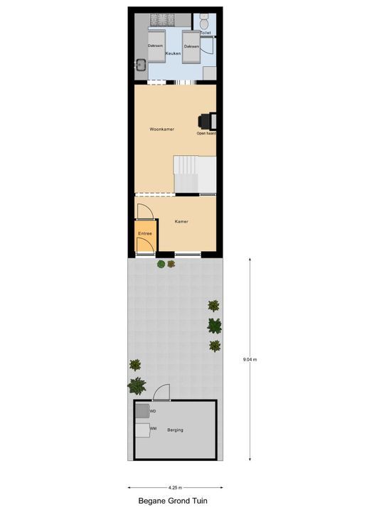 Sint Olofslaan 15, Delft plattegrond-2