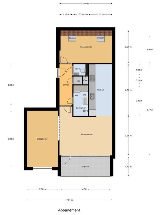 Marshallplein 228, Rijswijk plattegrond-0