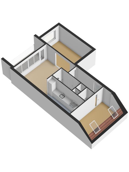 Marshallplein 228, Rijswijk plattegrond-1