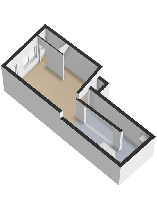 Kolk 16 A, Delft plattegrond-1