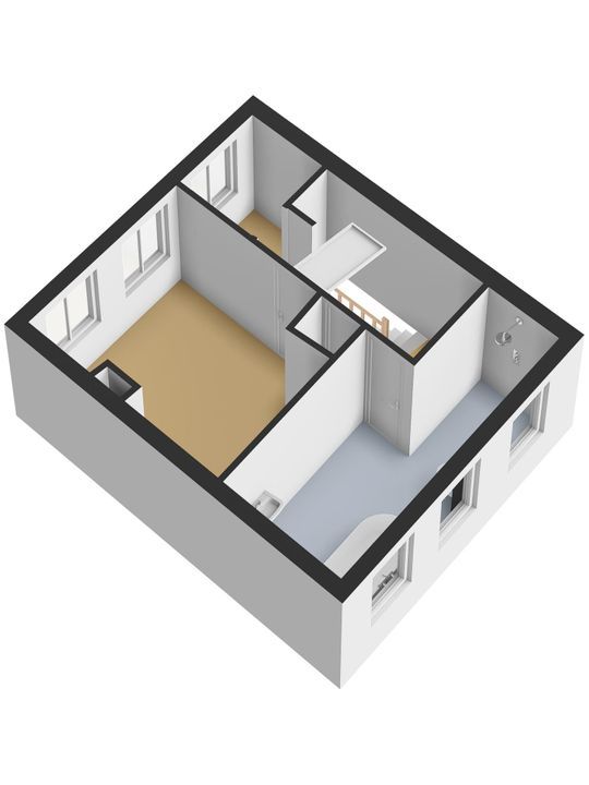 Kolk 16 A, Delft plattegrond-5