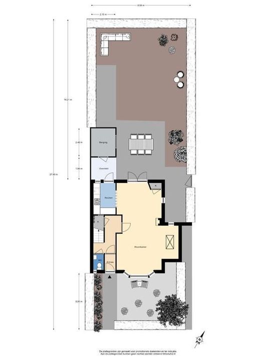 Laan van Altena 10, Delft plattegrond-0