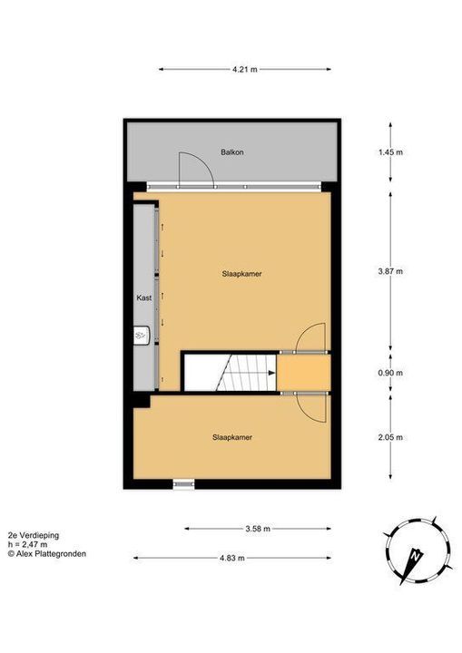 Amazoneweg 64, Delft plattegrond-3