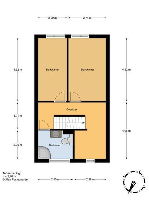 Amazoneweg 64, Delft plattegrond-2