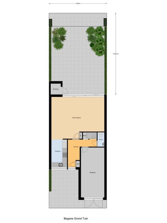 Lausbergstraat 20, Delft plattegrond-4