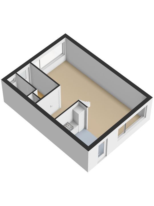 Willem Bilderdijkhof 160, Delft plattegrond-1