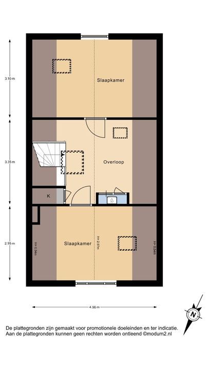 Cornelis Trompstraat 2, Delft plattegrond-3