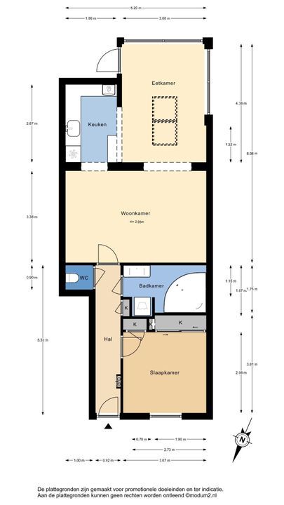 Brasserskade 82, Delft plattegrond-1