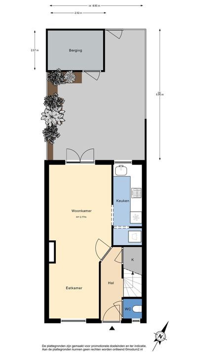 Javastraat 11, Delft plattegrond-2