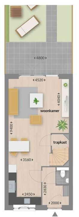 Brink van Pietje Bell 29, Pijnacker plattegrond-0