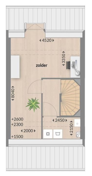 Brink van Pietje Bell 29, Pijnacker plattegrond-2