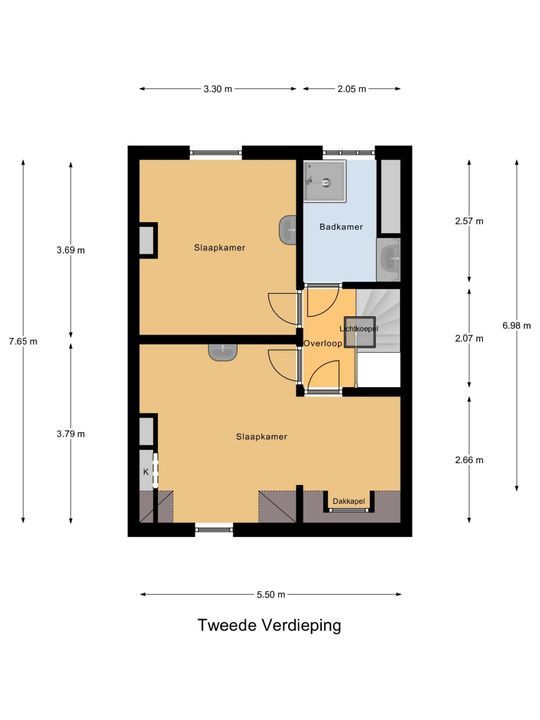 Delfgauwseweg 105, Delft plattegrond-4