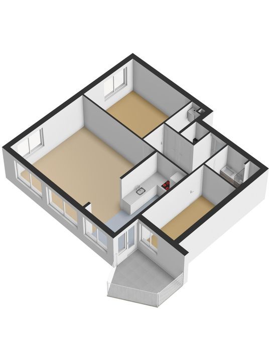 Arendlaan 60, Delft plattegrond-1