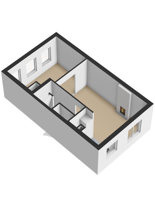 Oranjestraat 14, Delft plattegrond-1