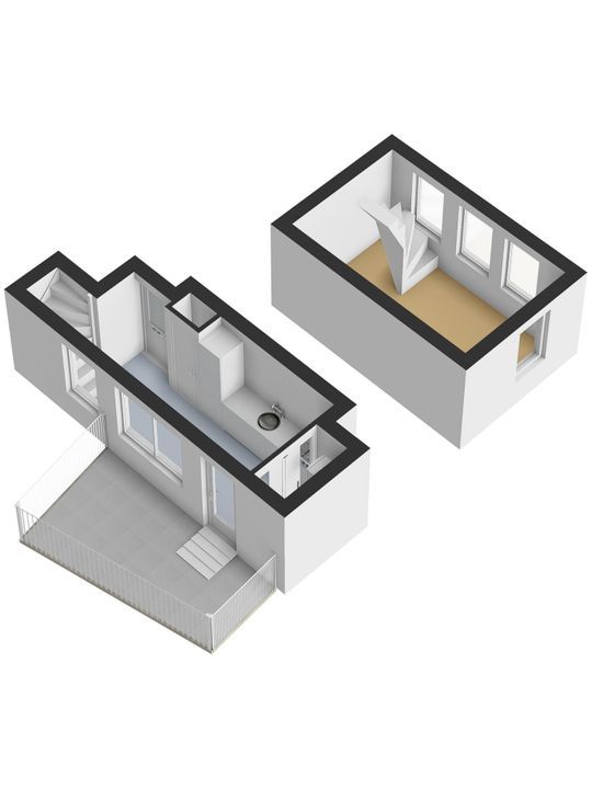 Simonsstraat 103 D, Delft plattegrond-1